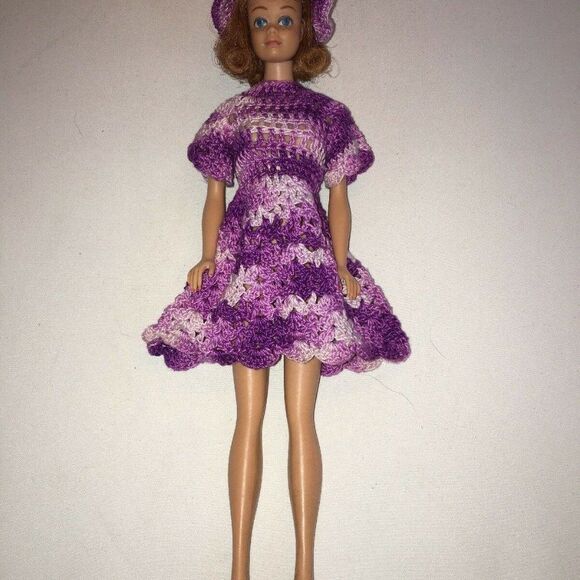 Handmade for Barbie Dress and Hat Only - Picture 1 of 7